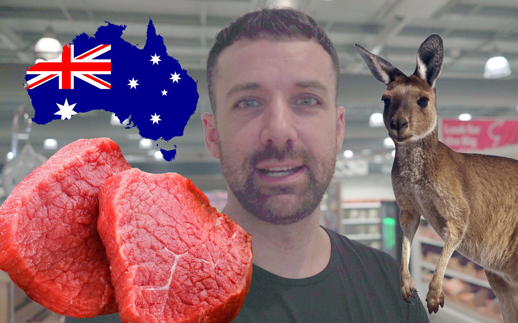 袋鼠肉!澳洲袋鼠吃给你们看!_其他肉类