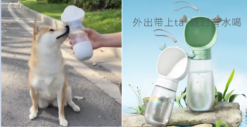 狗狗出行喝水神器,铲屎官必备好物!