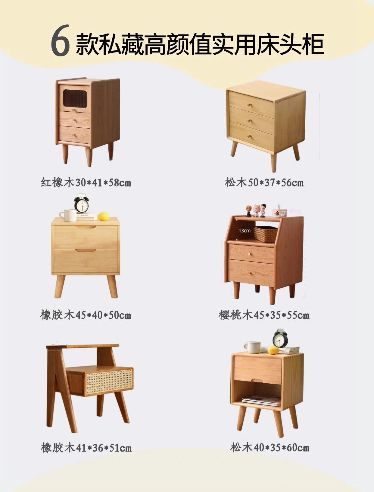 床头柜的标准尺寸是多少床头柜的尺寸有标准吗