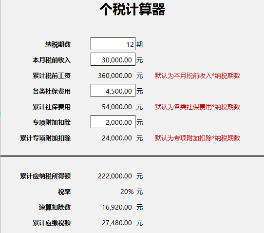 2024年十款个人所得税计算器软件:哪款最实用