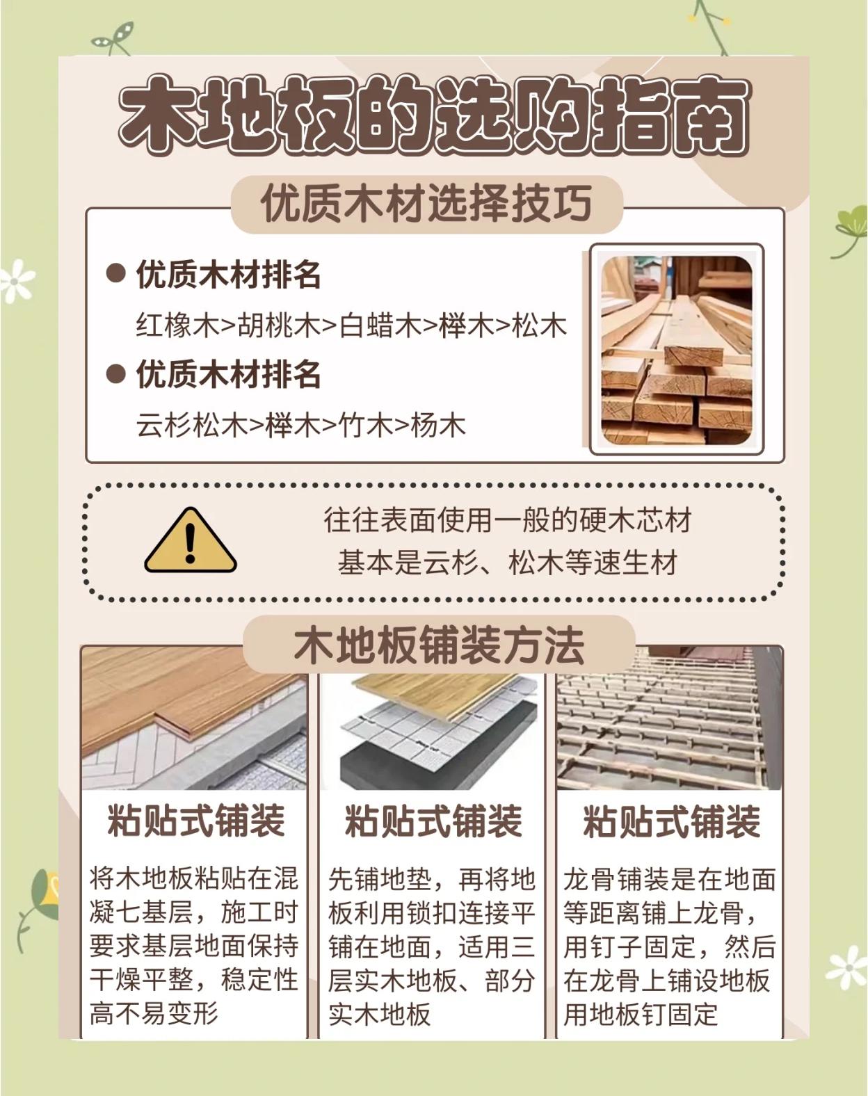 实木地板安装流程实木地板有哪些注意事项