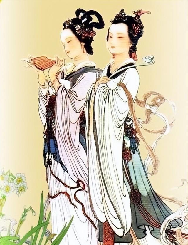 传说中舜帝有二个夫人,请问她们的名字叫什么?