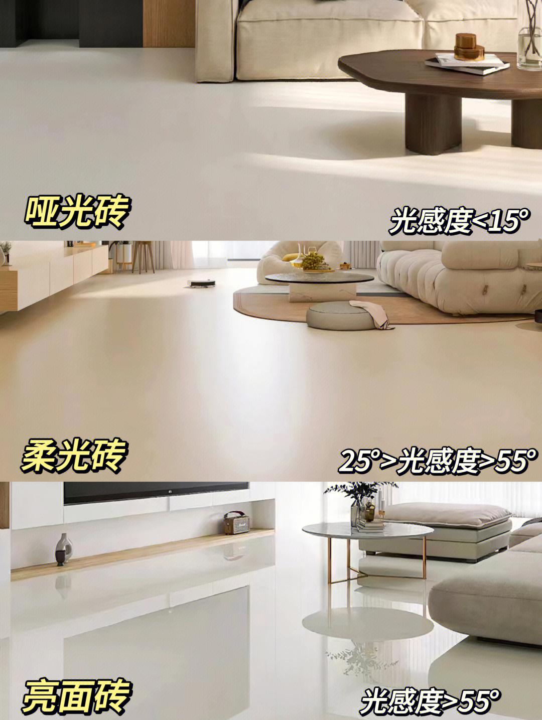 哑光磁砖和亮光的有什么区别哪一个好一点的呢