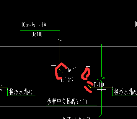 水电施工图符号wl是什么意思