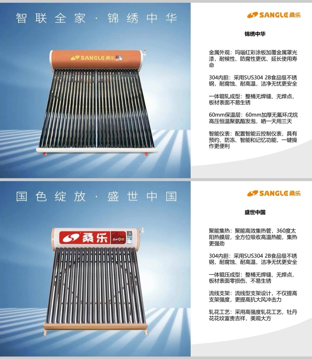 亲们谁能告诉我桑乐太阳能热水器怎样