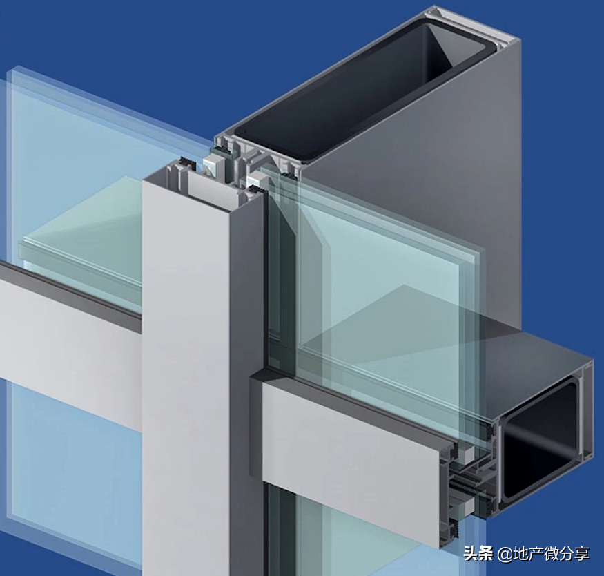 玻璃幕墙中窗墙比的窗和墙具体应该怎么计算
