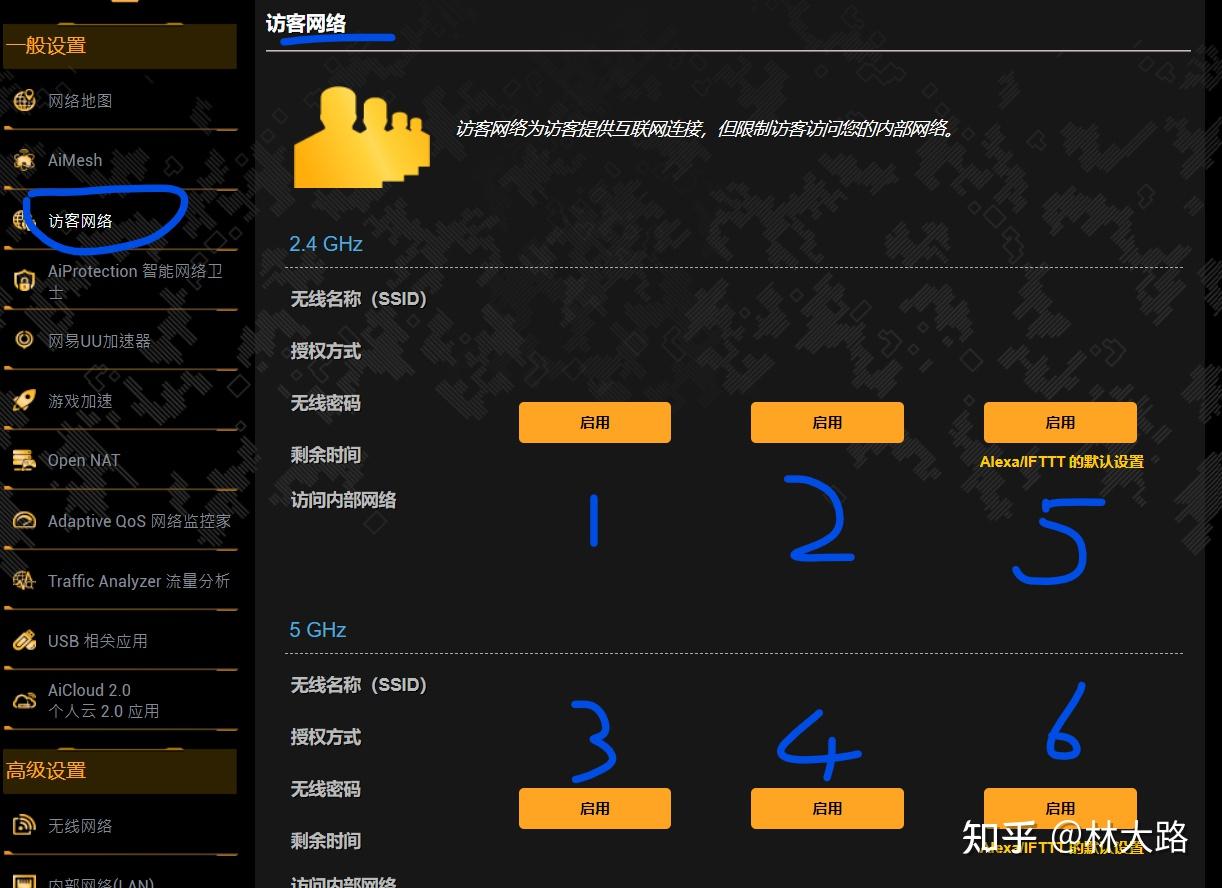 主人网络和访客网络各是什么意思??有什么不同??