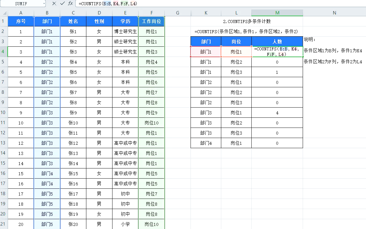 怎么计算Excel中两个值/次之间的绝对差值