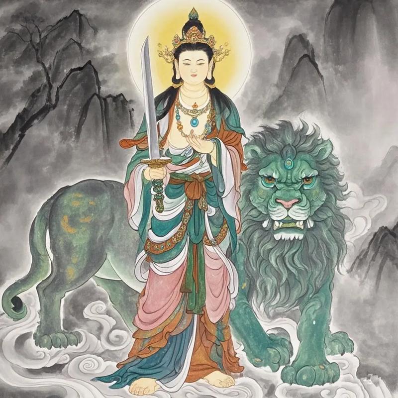 北斗星之一文曲星神像掌管士人功名禄位之神天聋地哑文殊菩萨图片