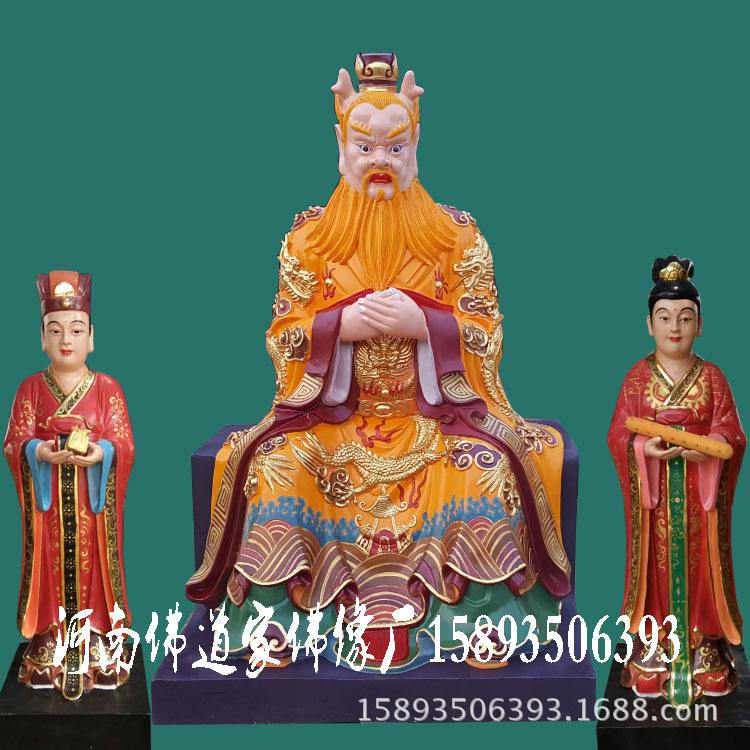 牛王爷神像马祖爷神像马王爷神像牛头马面树脂玻璃钢彩像