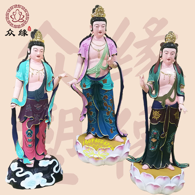 圆光观音神像观世音自在菩萨神像观音老母佛像塑像