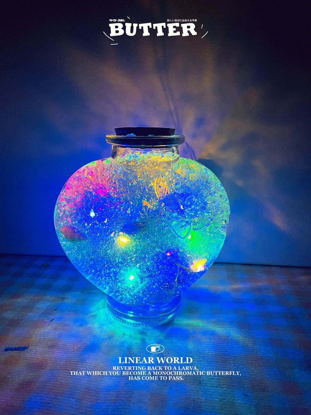 许愿晶灵许愿瓶许愿水晶许愿精灵七夕好礼品工艺品带灯