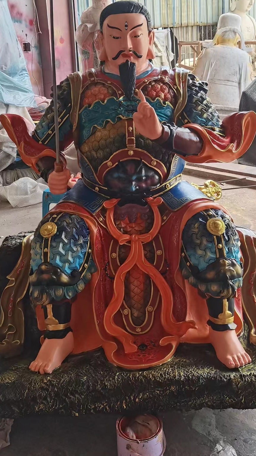 真武大帝的来历民间尊称祖师爷神像玄武大帝神像简介无量祖师神像