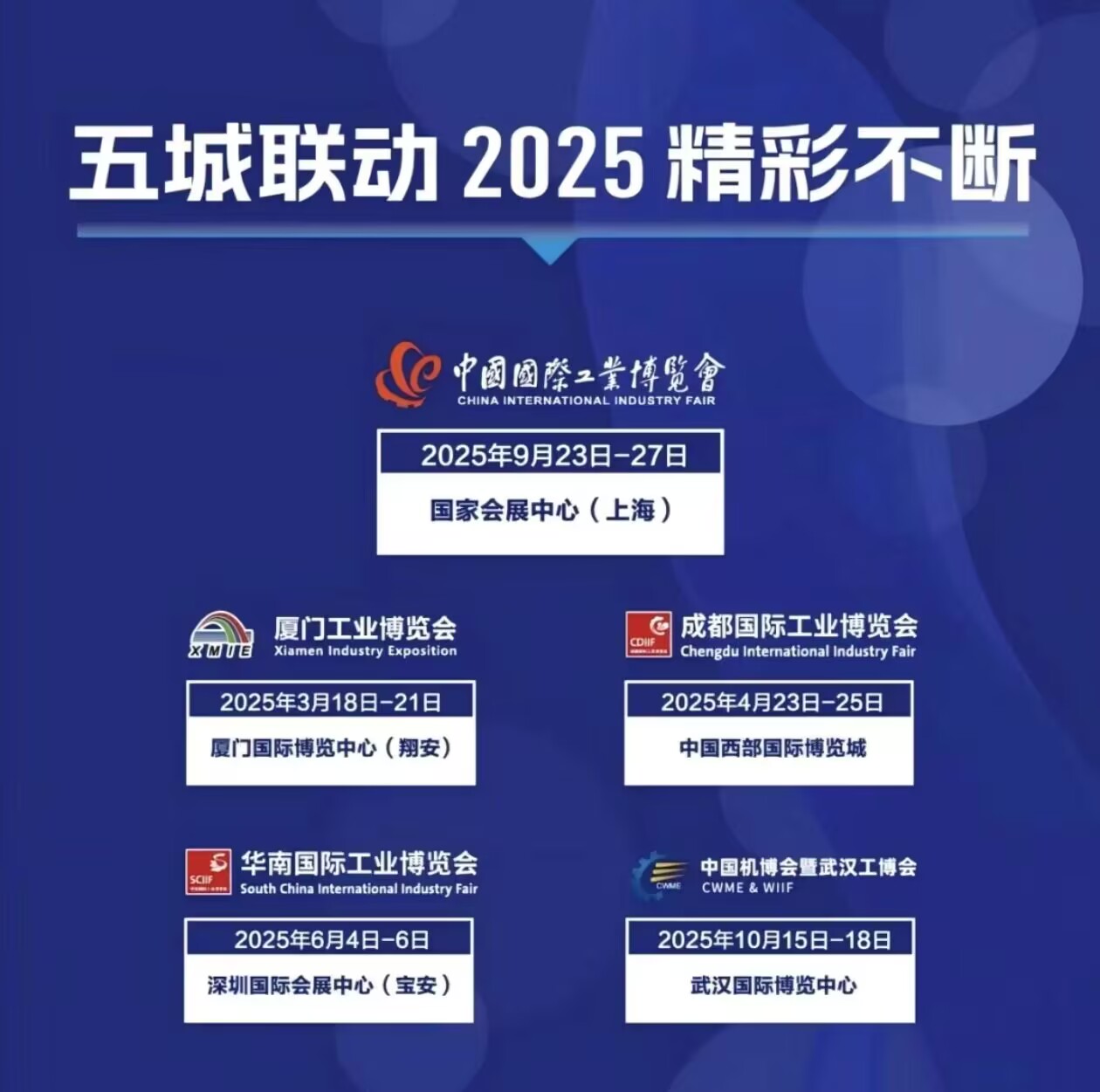 【上海工博会】2025第25届中国国际工业博览会CIIF