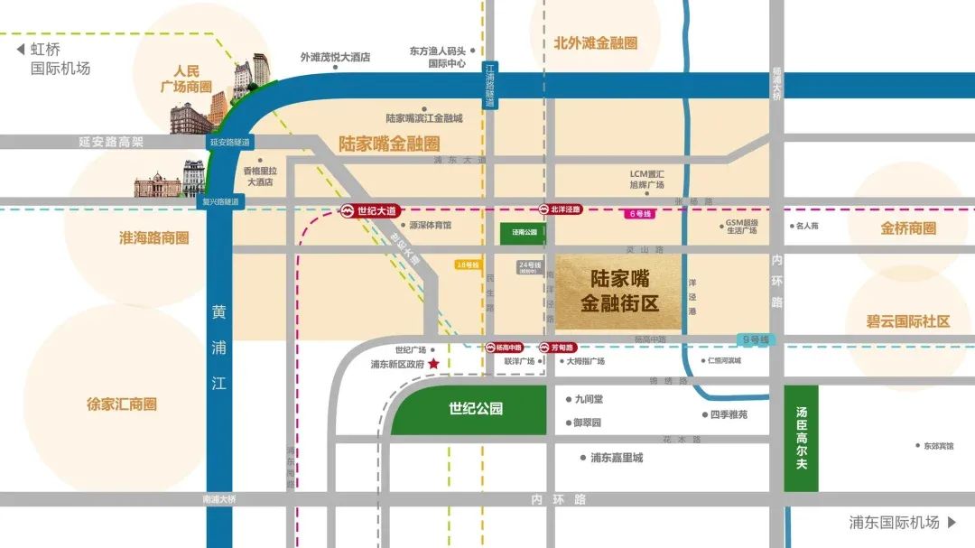 陆家嘴软件园浦东大型科技创新园区浦东自贸区金融圈