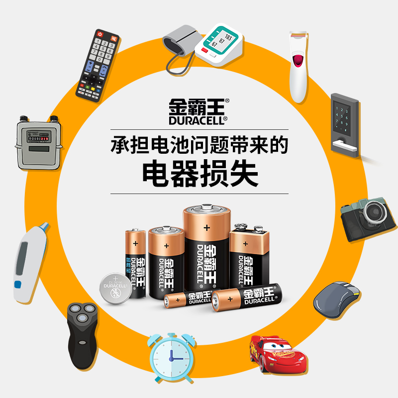 Duracellbattery金霸王Duracell蓄电池DURA12-18-现货