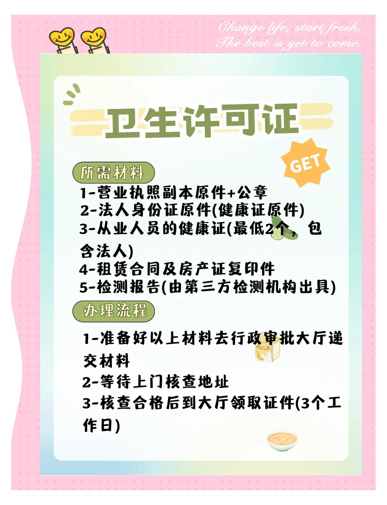 代办朝阳区卫生许可证代办:免核查快速拿证视频