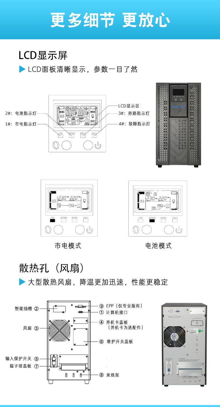 UPS电源功率的计算公式