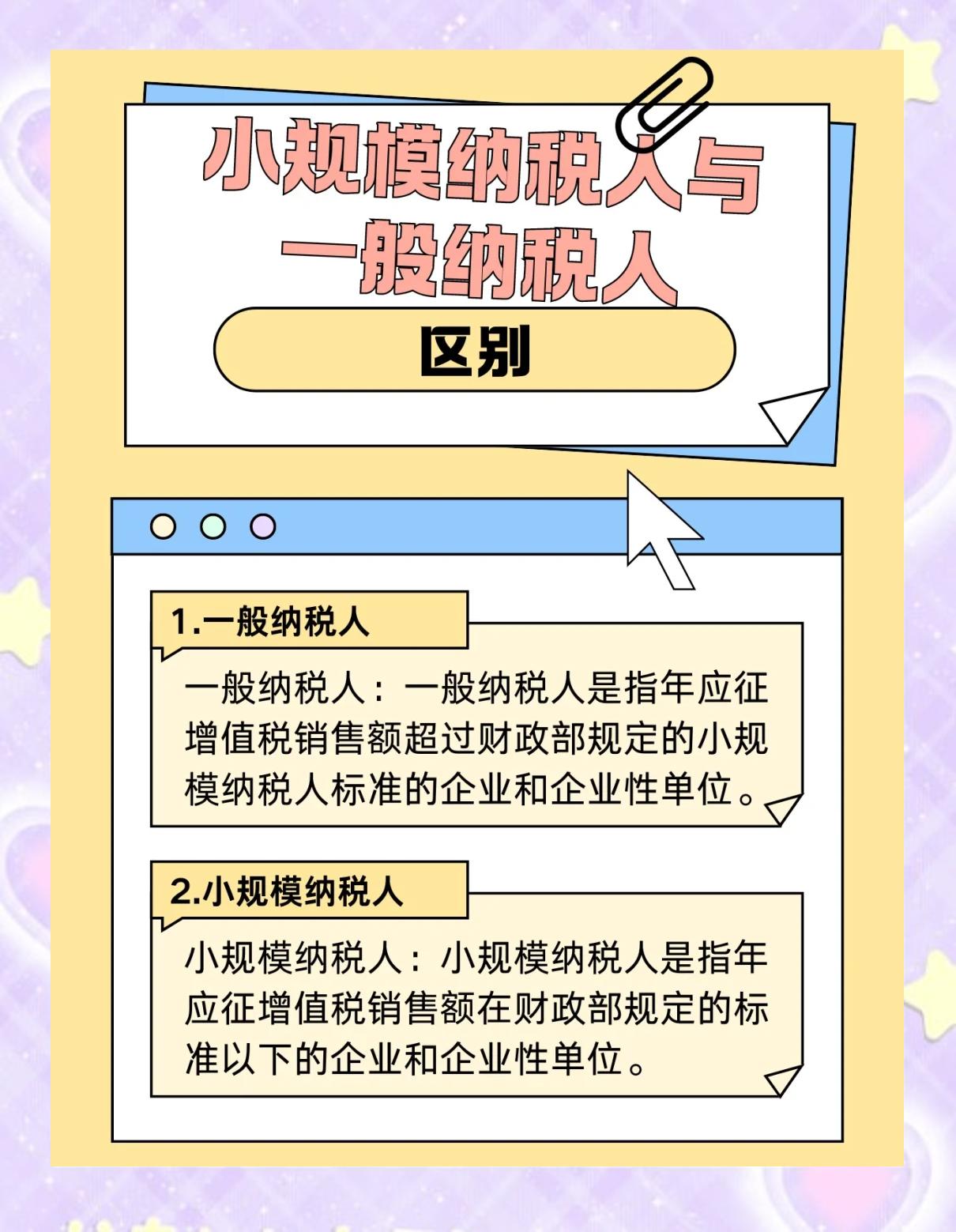 一般纳税人和小规模纳税人申报有什么区别呢?视频
