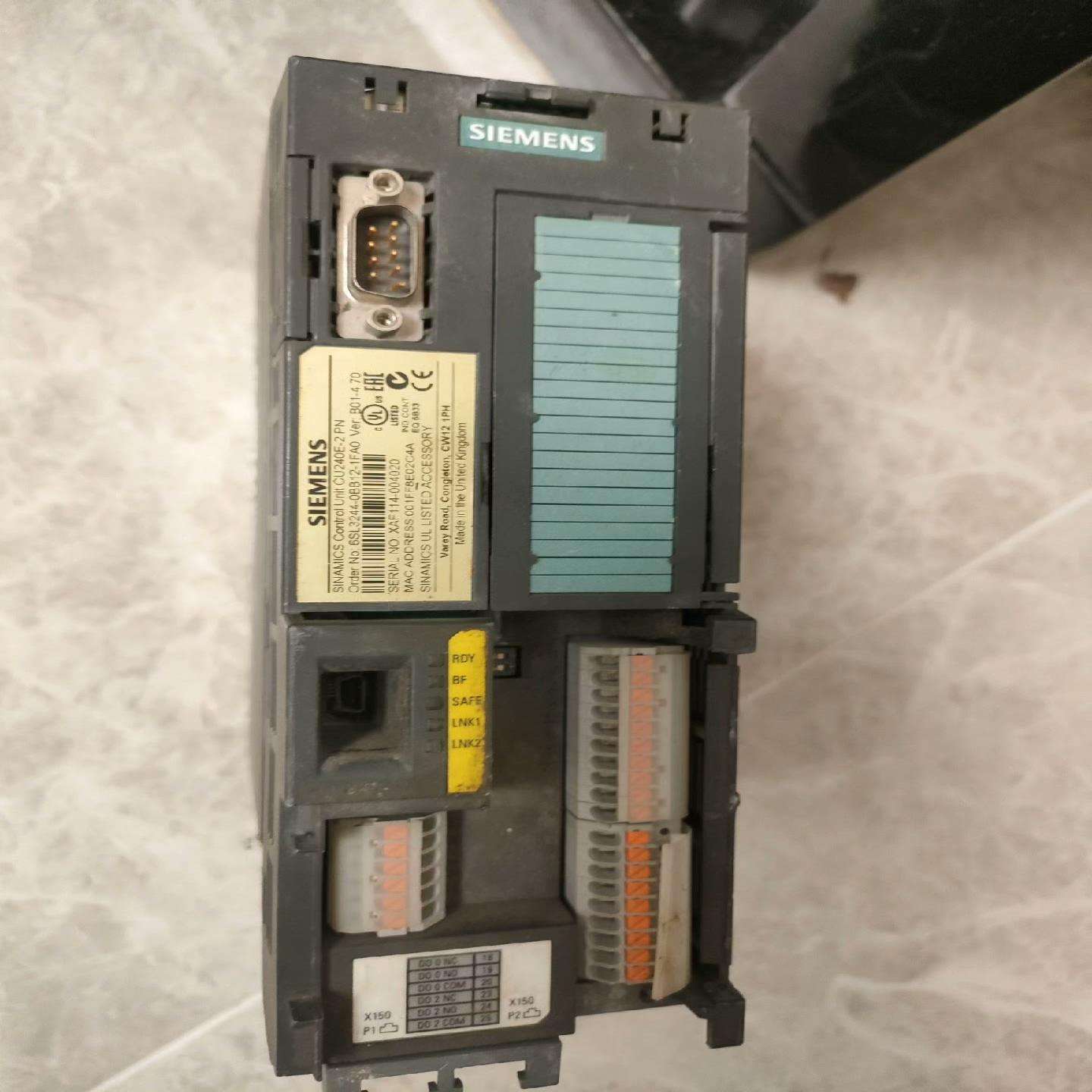 西门子G120C变频器报7410和7991故障(带负载报故障)