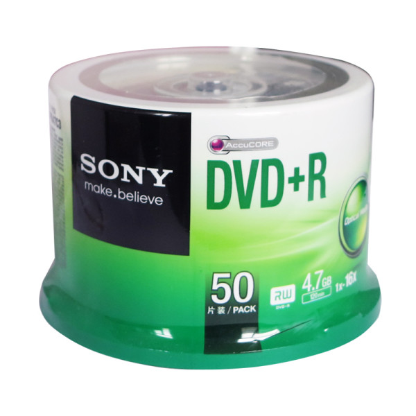 特价索尼SONYDVD-R刻录光盘刻录碟4.7GB10片盒装
