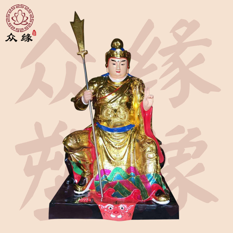 清源妙道真君神像显圣真君神像二郎神杨戬神像川主菩萨神像制作