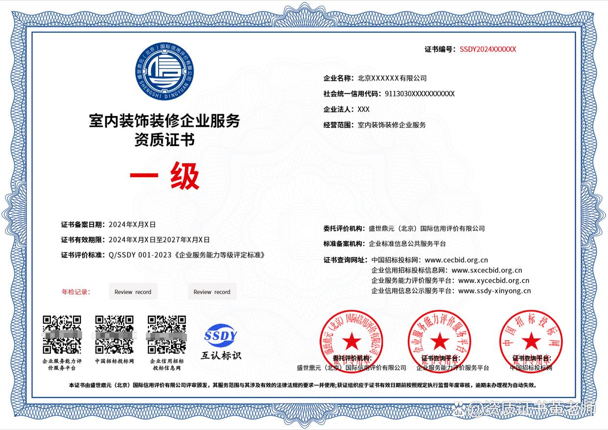 装修装饰资质是什么?