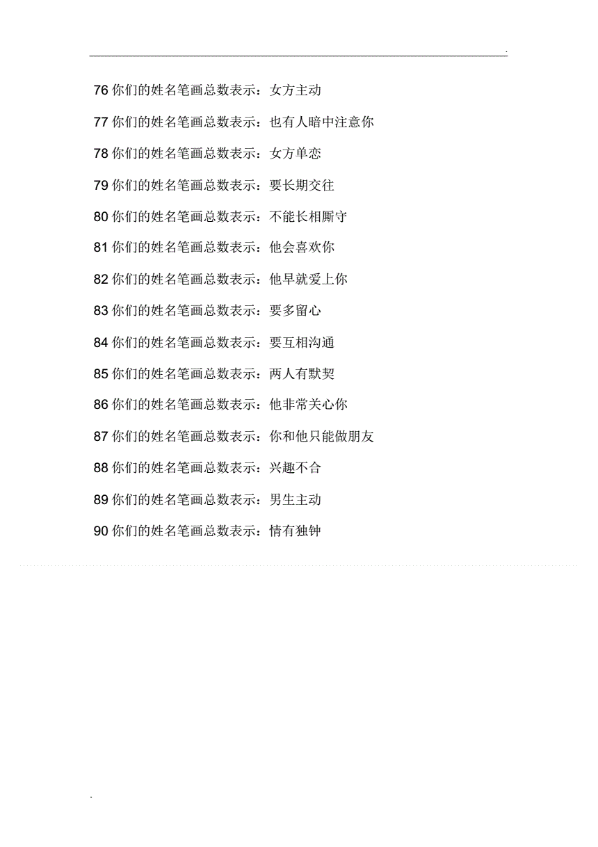 名字八字测算快来看看你的名字是否符合你的八字命理
