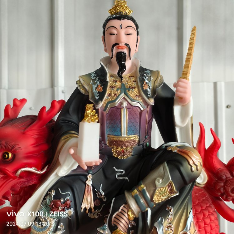 斗姆元君神像道教女神骊山老母神像玻璃钢塑像九天雷祖大帝神像生产