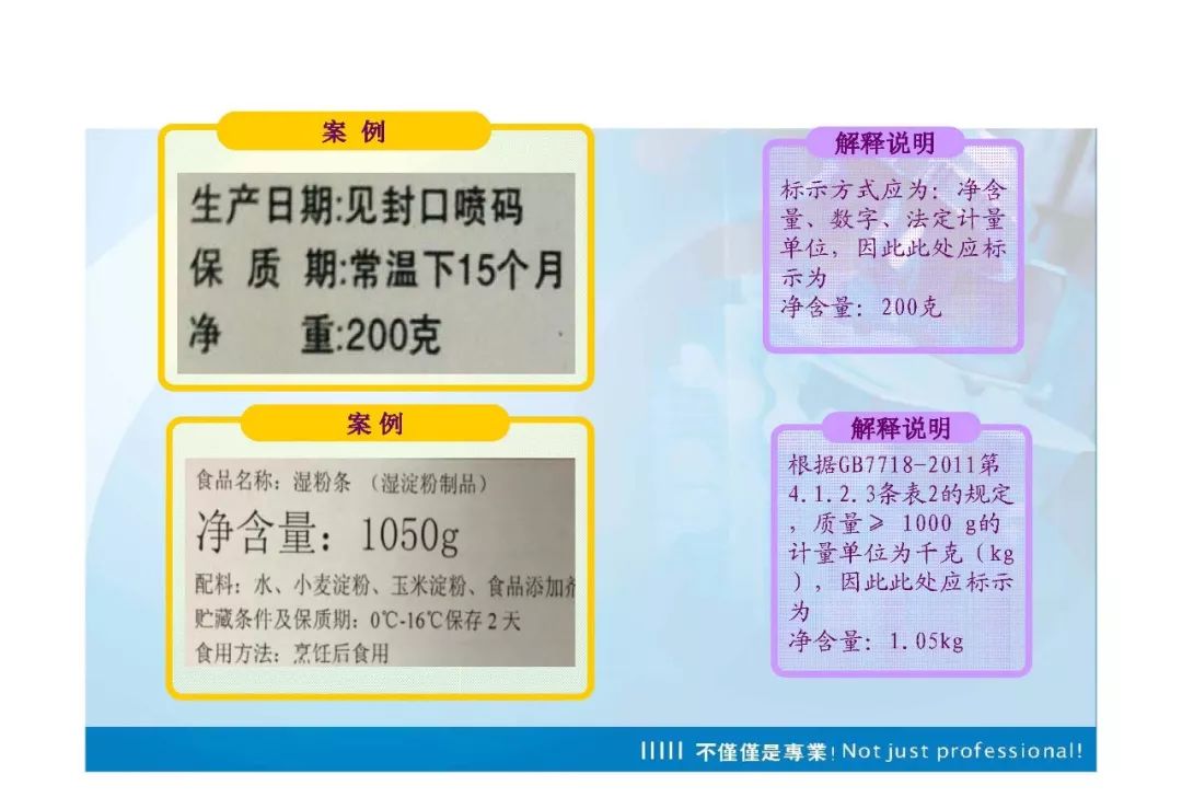 《预包装食品标签通则》(GB7718-2011)问答(十四)