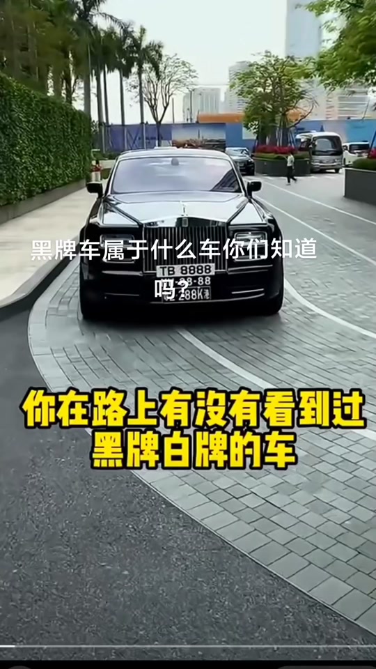 为什么有些车有个黄牌加黑牌?(黑牌黄牌双牌车)