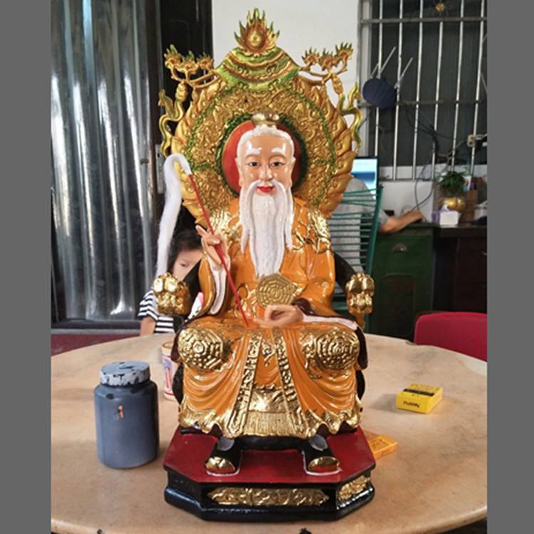 寿星神像南极老人星神像玻璃钢塑像南极仙翁神像手执拐杖寿星爷神像