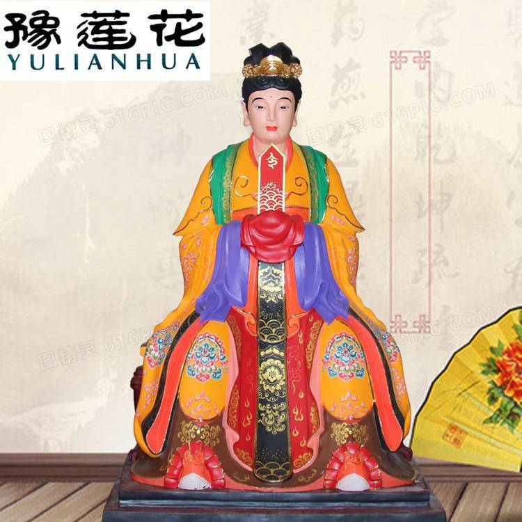 寺院老母殿雕像制作十三老母无生老母树脂玻璃钢七十二老母娘神像