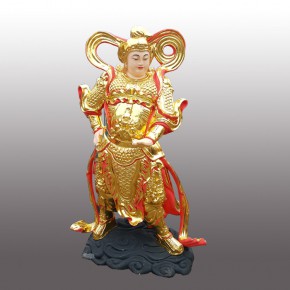 斩龙杨泗将军塑像杨四将军杨家四爷水神寺庙龙王爷雕塑