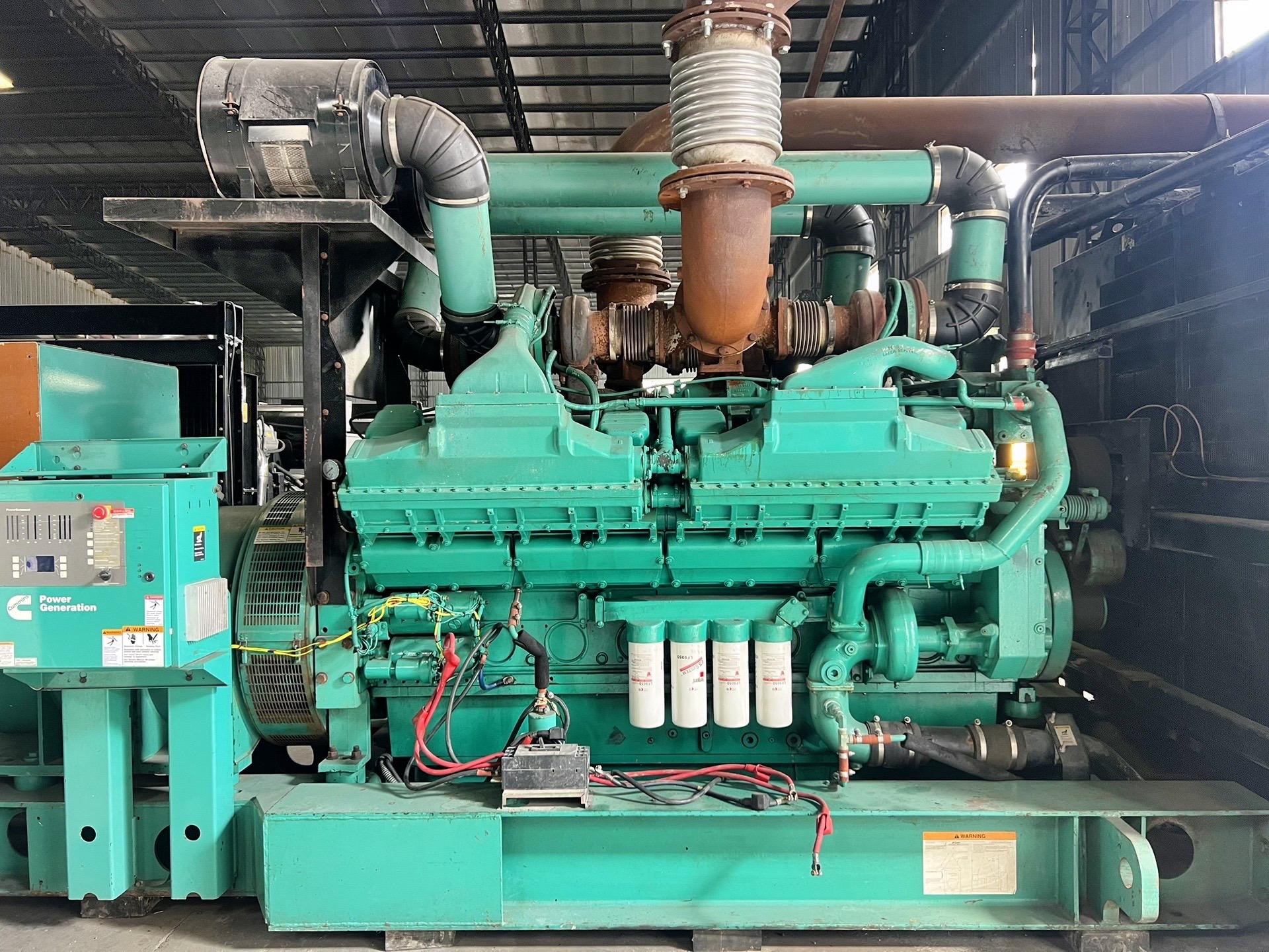 进口2400KW康明斯QSK78-G6柴油发电机组