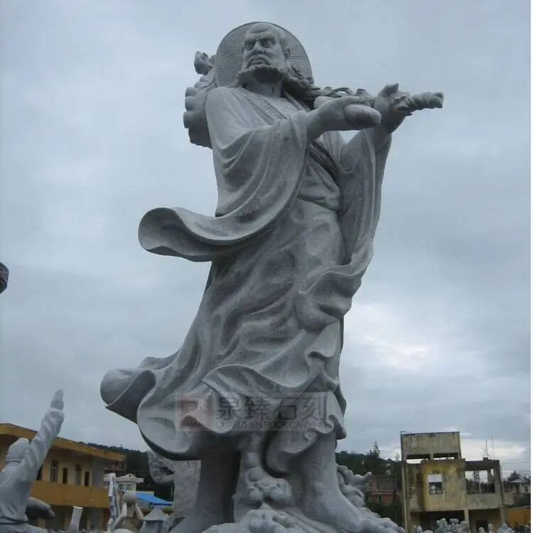 禅宗二十八祖达摩祖师彩绘铜像菩提达摩雕塑定制视频