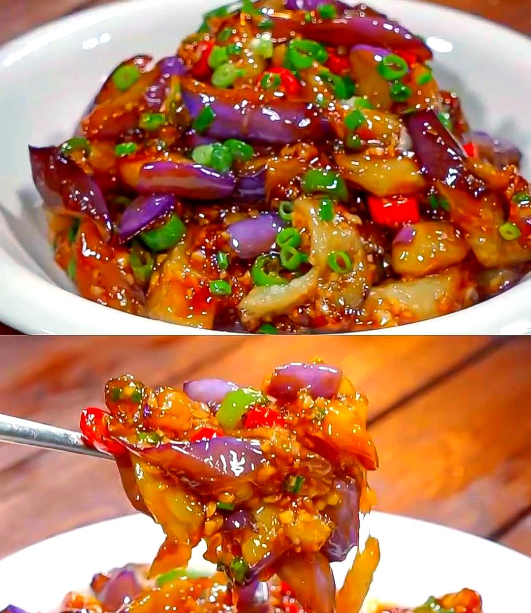 饭堂红烧茄子的做法