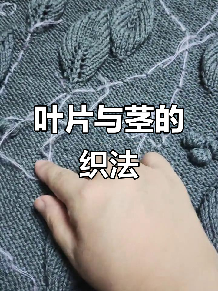 叶子花编织视频教程全集