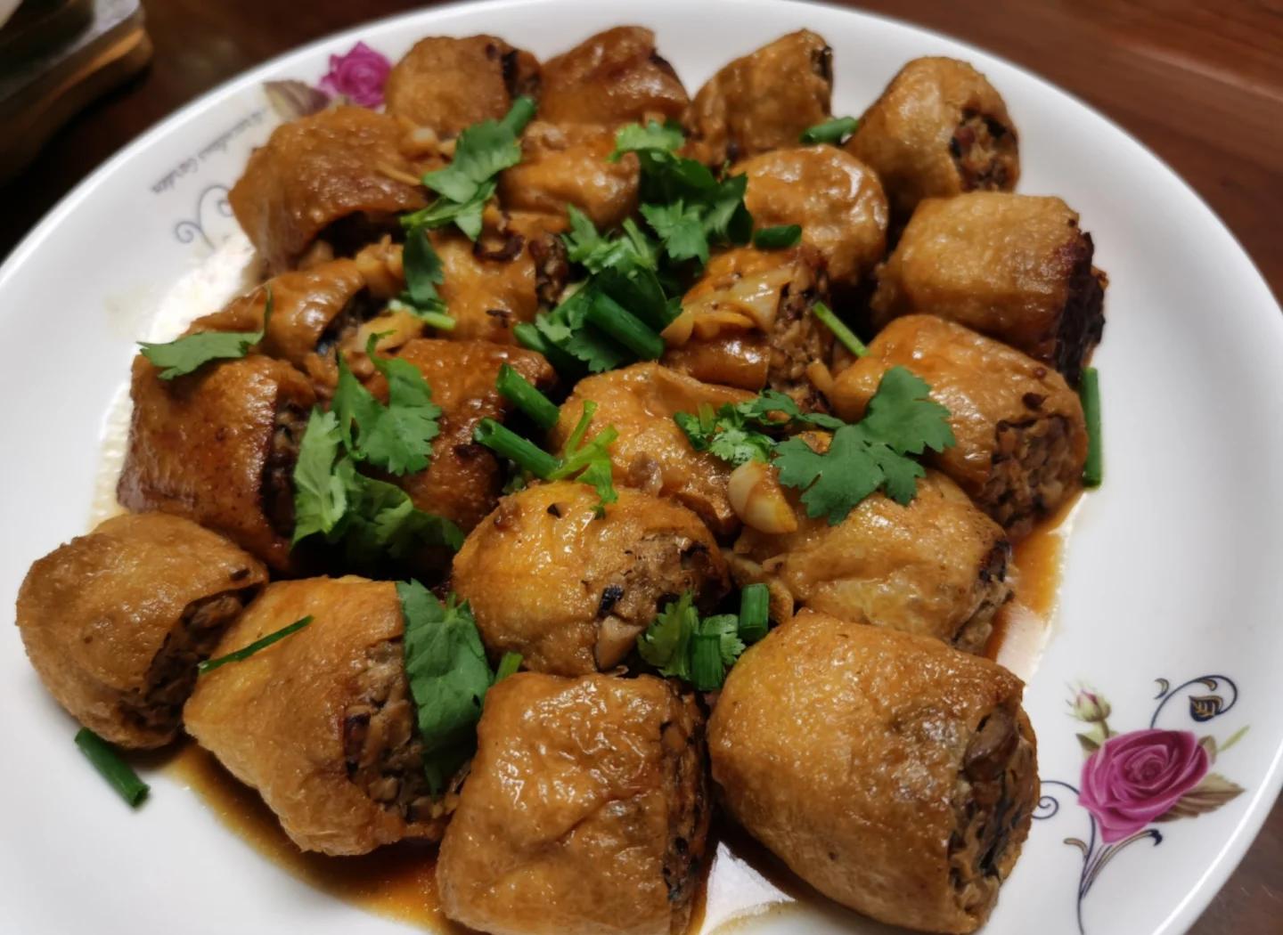 广西豆腐酿的做法