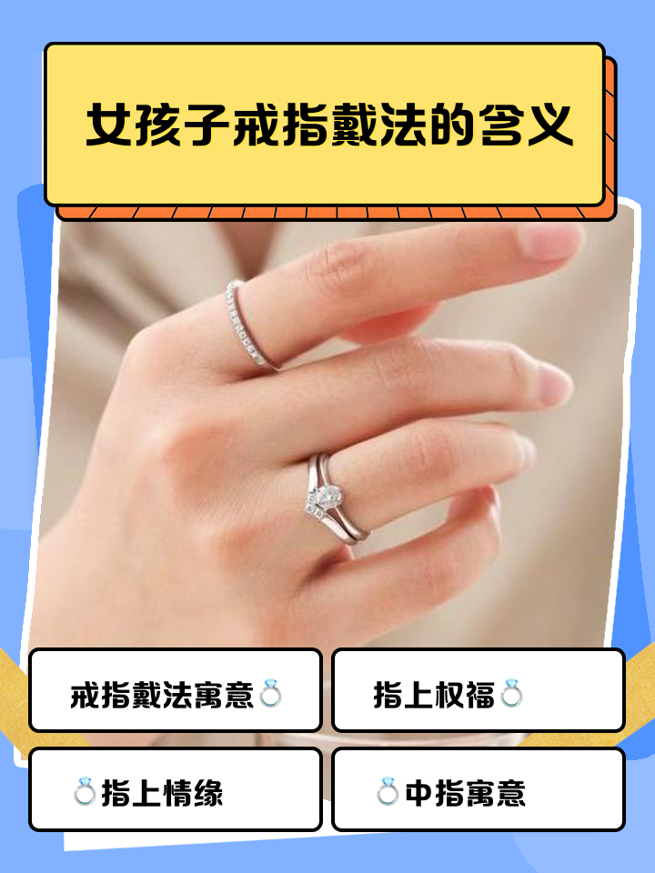 女孩子戴戒指的含义和寓意