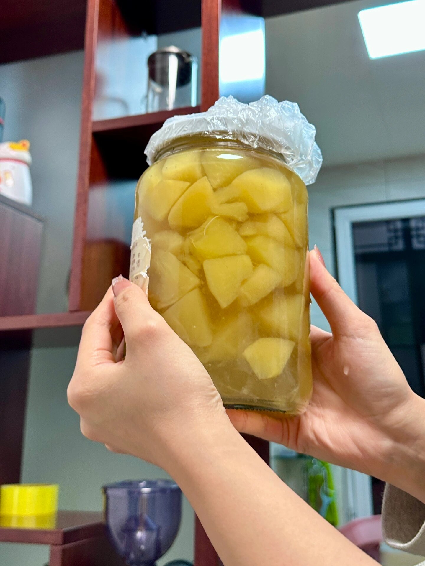 在家自制苹果罐头的方法视频