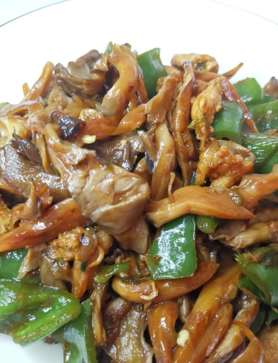 干蘑菇炒啥好吃