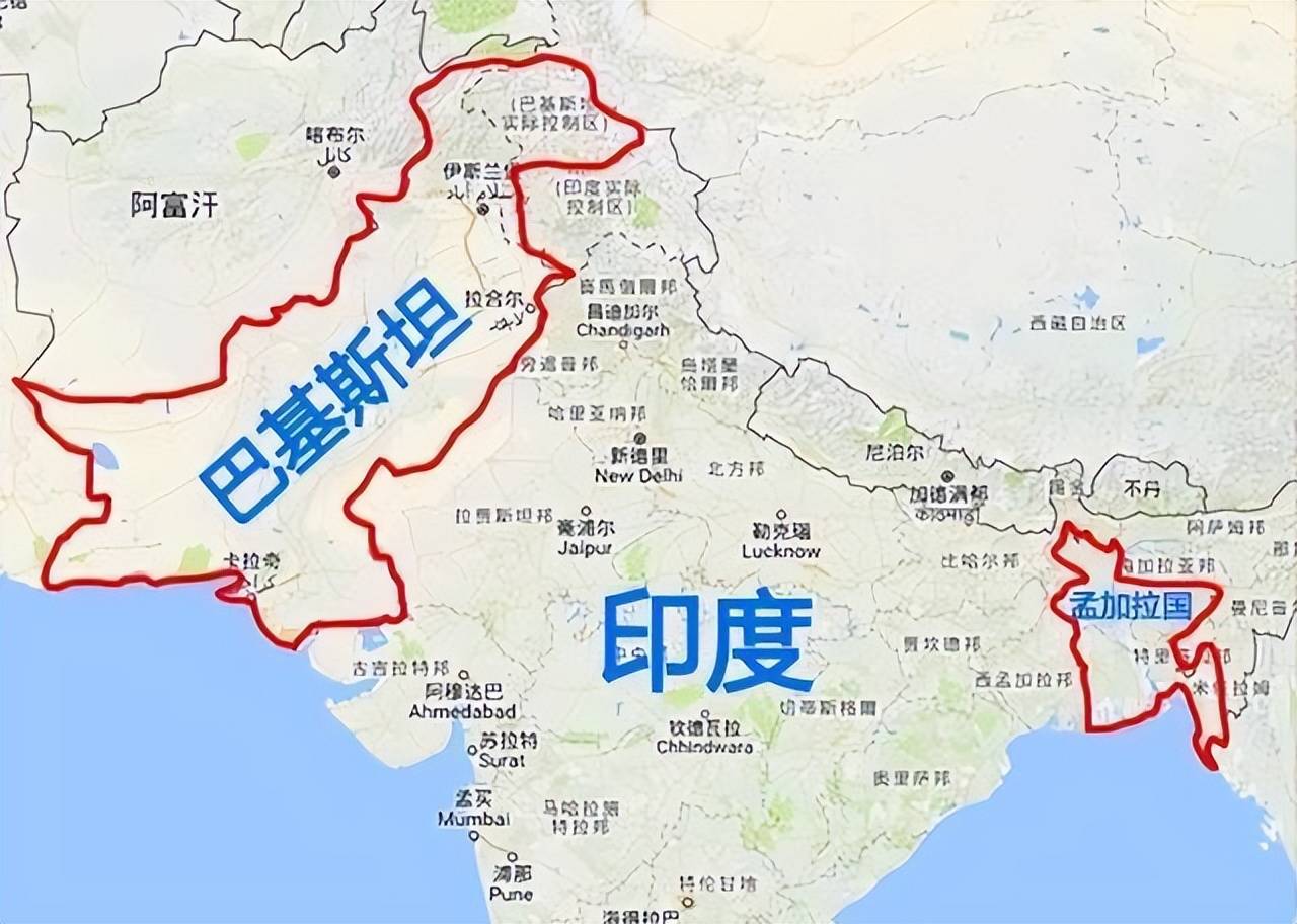 巴基斯坦和印度是什么关系?
