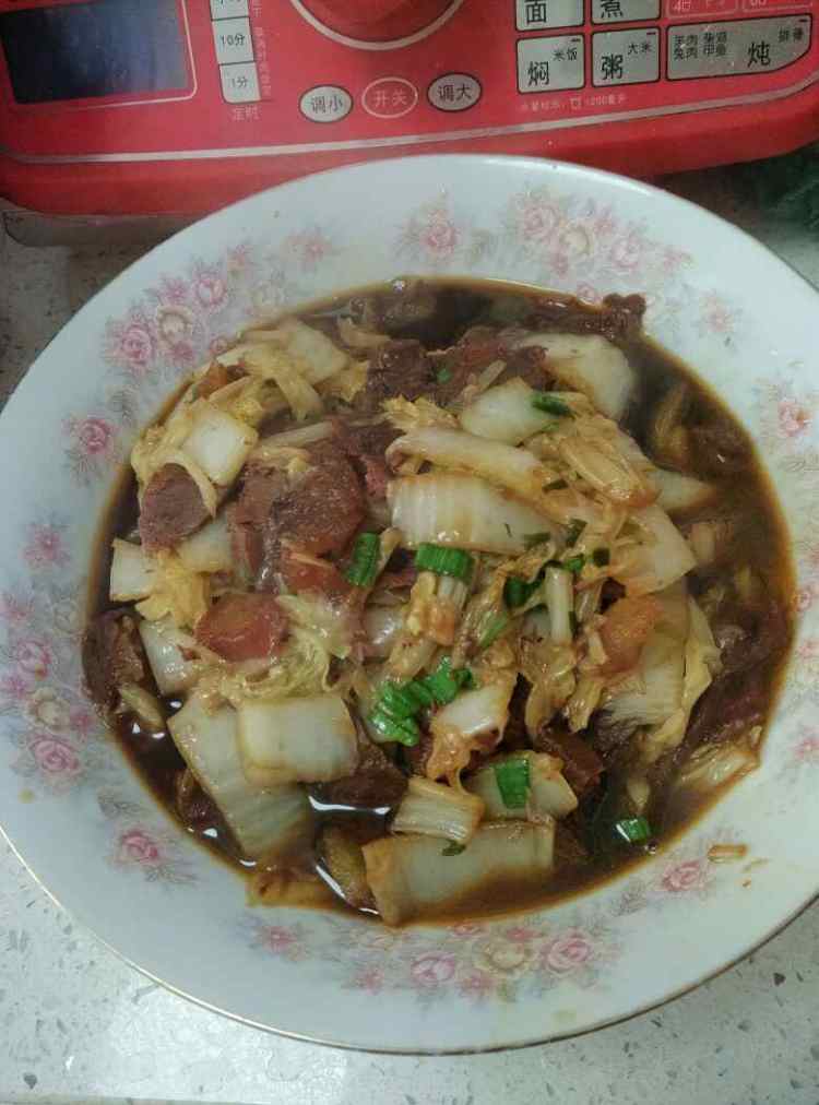 牛肉烧白菜的做法大全