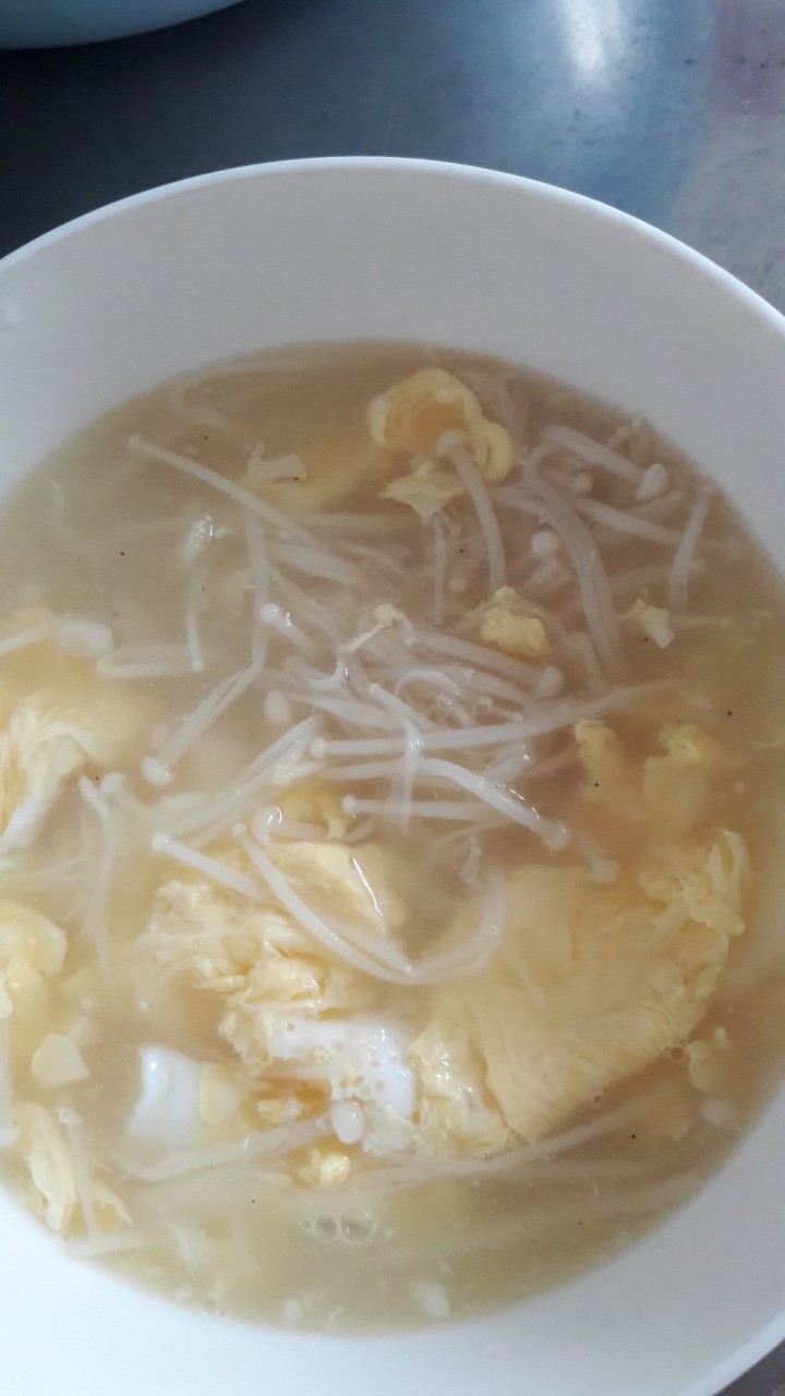 金针菇鸡蛋汤怎么做