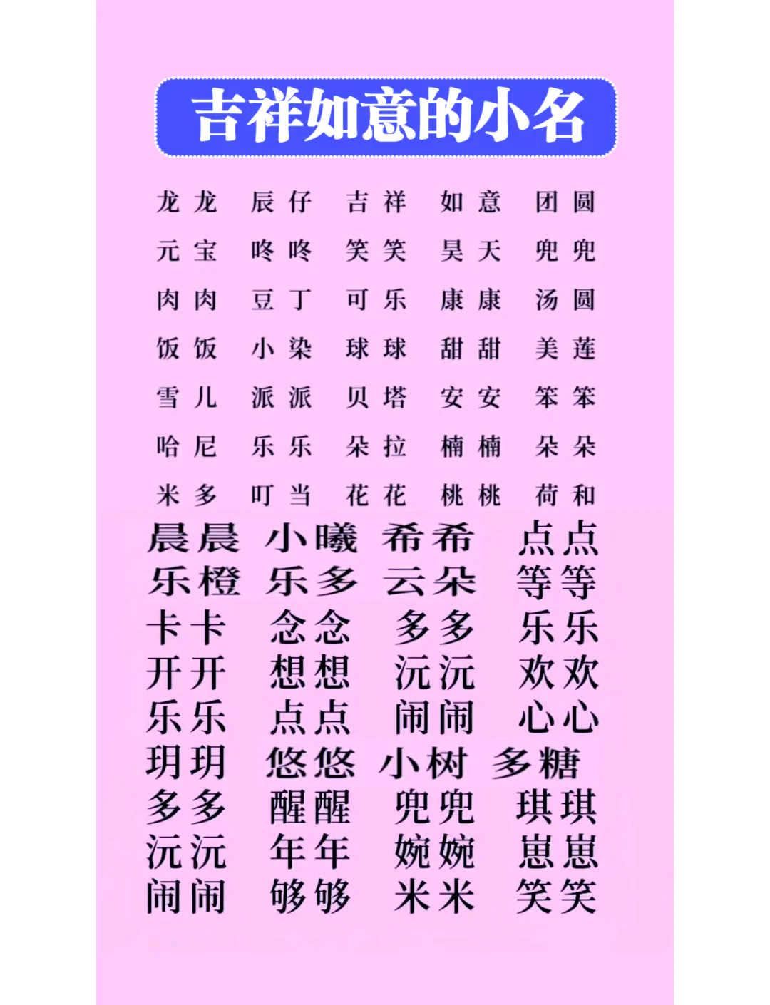 缺水男孩小名洋气点的