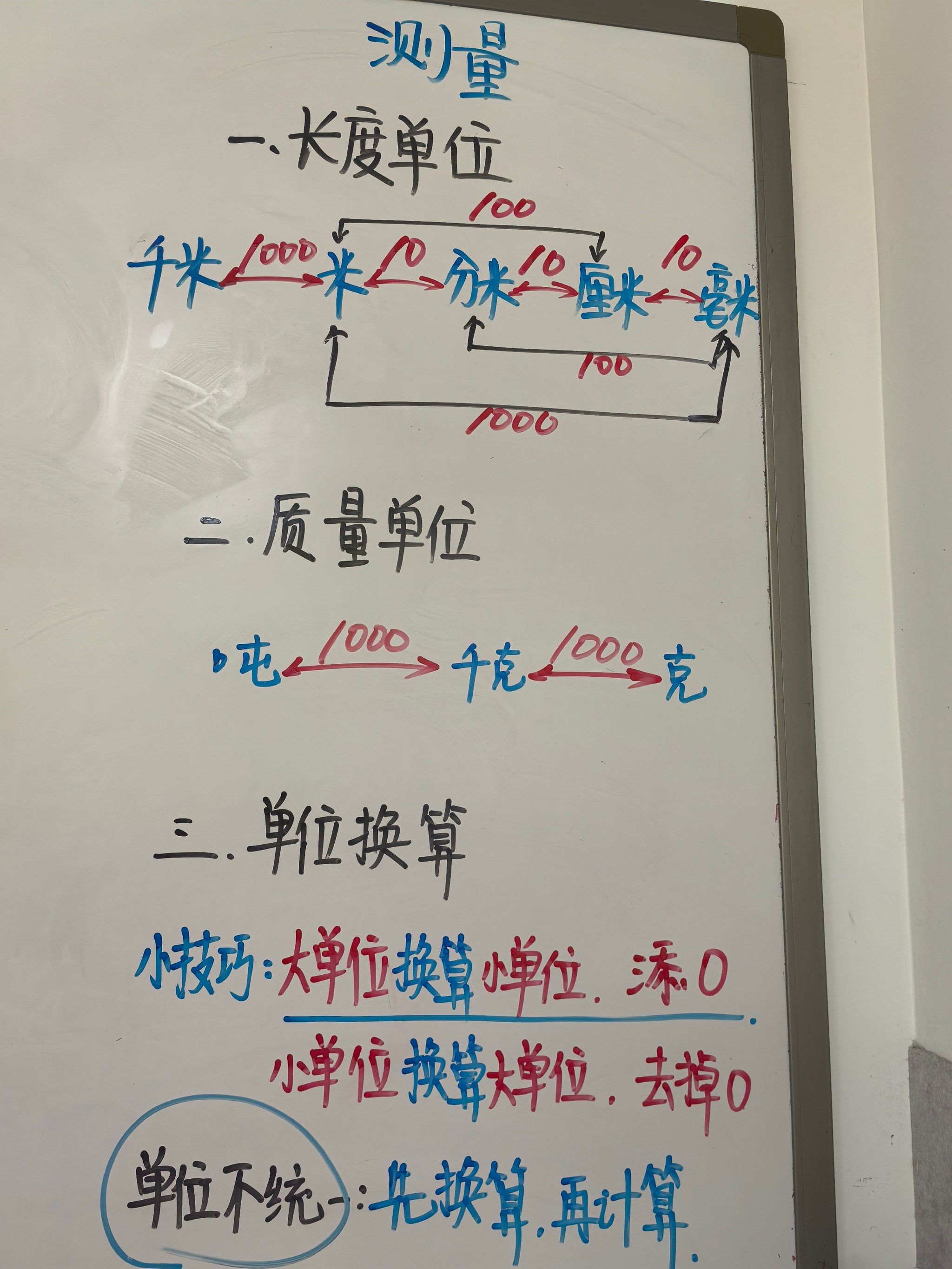 质量单位的换算公式有哪些