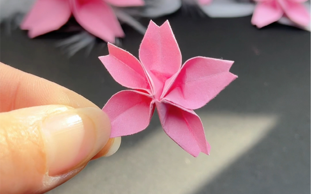 樱花用折纸怎么折