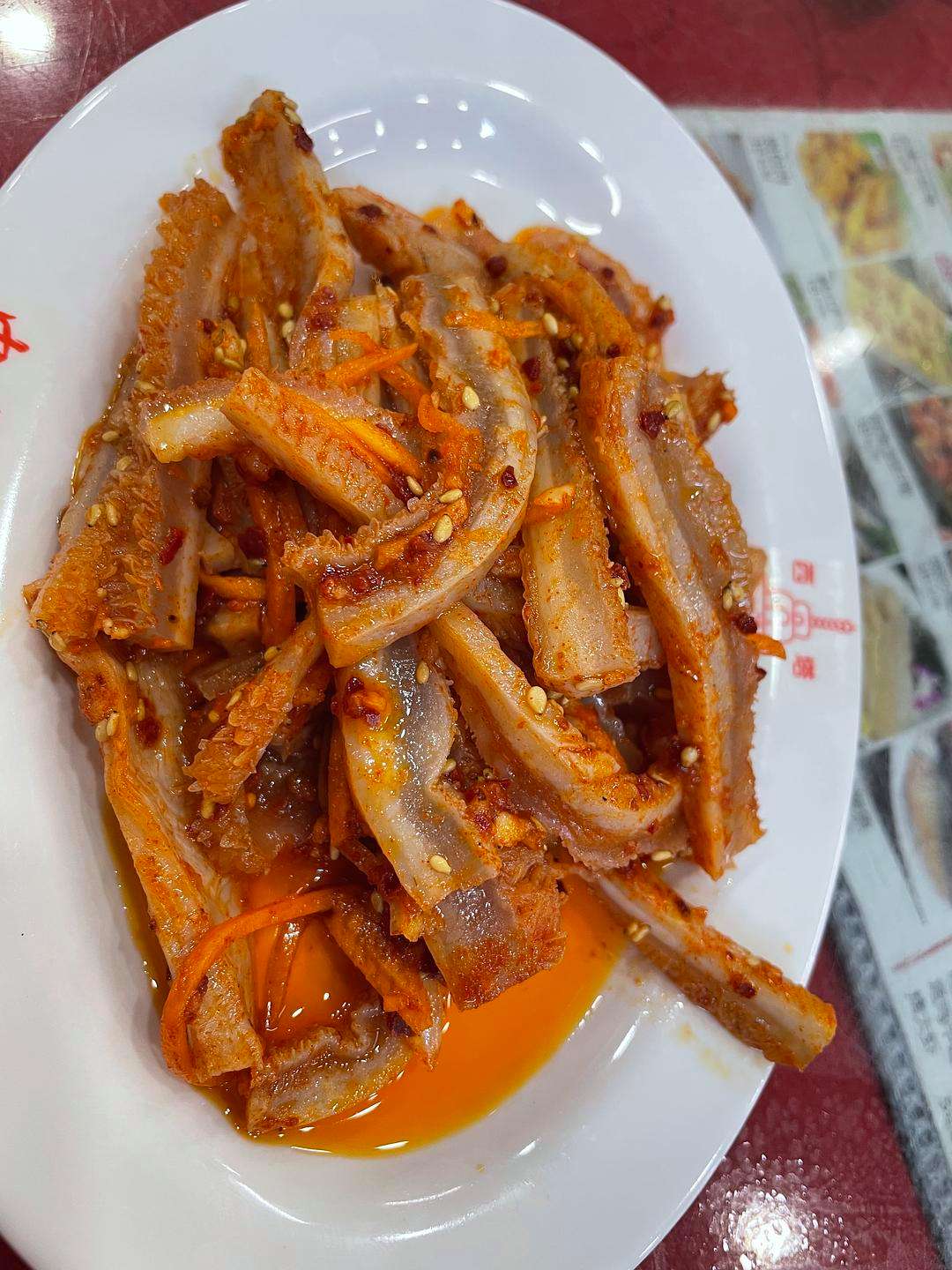 牛肚凉拌的做法简单的