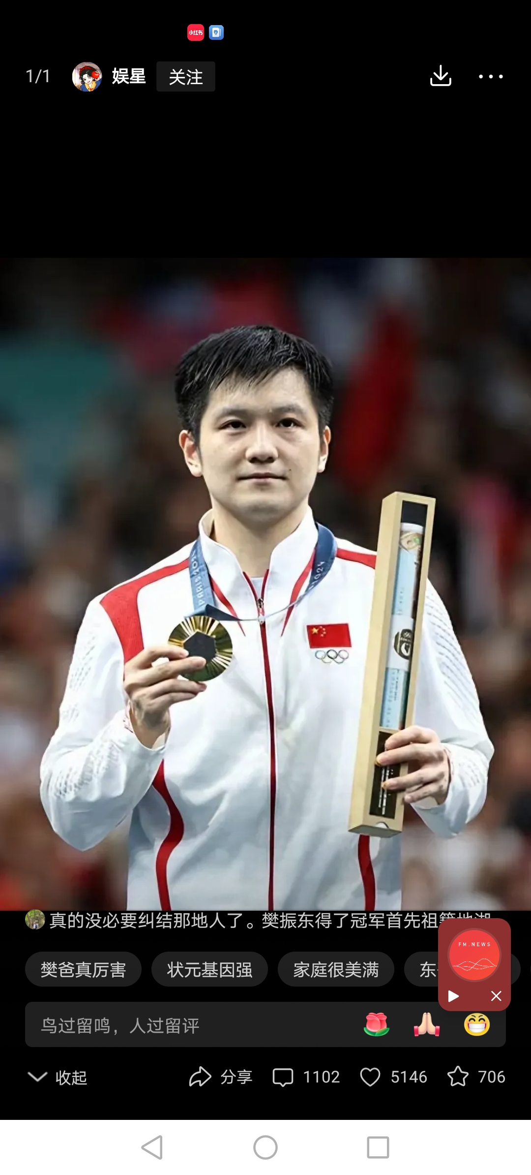 国乒樊振东简历